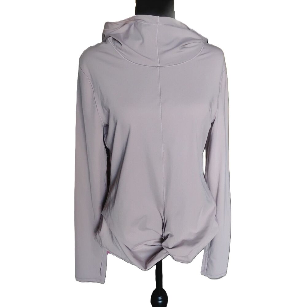Yogalicious Women's Size Medium Purple Athletic Hoodie- NWOT